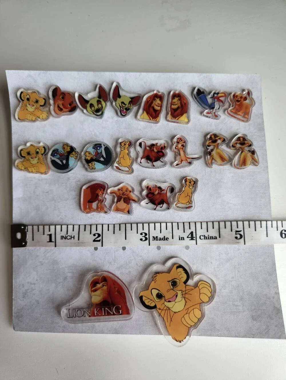 Set Mix And Match Of 10 Lion Hedgehog Meerkat Icons Earrings And 2 Pins Acrylic